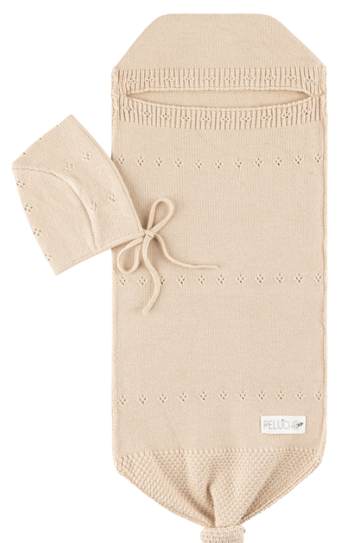 PELUCHE POINTELLE KNIT 3 PC SET COCOON (OS)