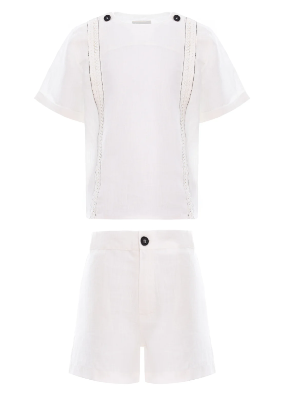 PERNILLE SHOULDER OPENING 2PC SET (2-6Y)