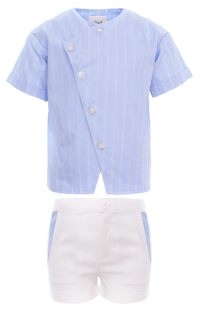 PERNILLE SQUARE SIDE OPENING 2PC SET(2-6Y)