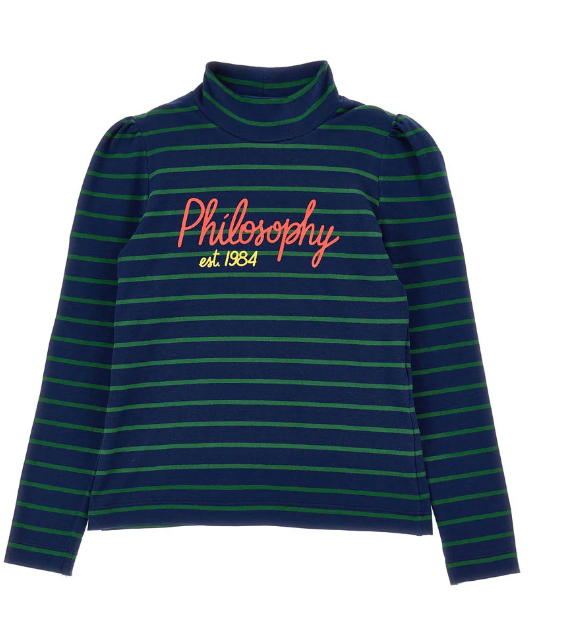PHILOSOPHY LS HIGH NECK TEE (4-14A)