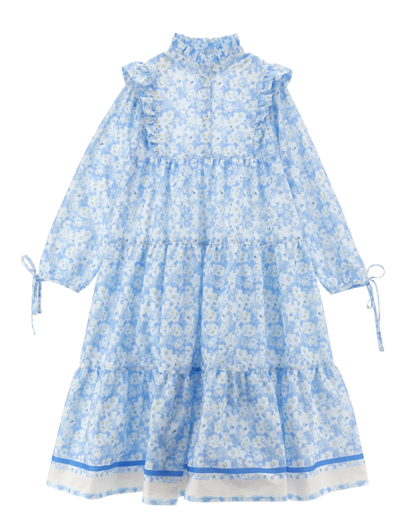 PHILOSOPHY LS PRINTED DRESS (4-14A)