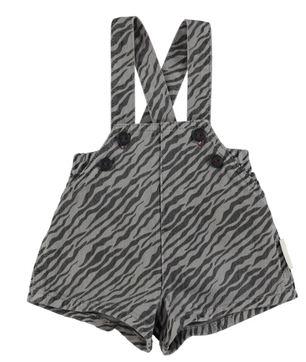 PIUPIUCHICK HIGH SHORTS W/STRAPS (12M-24M)