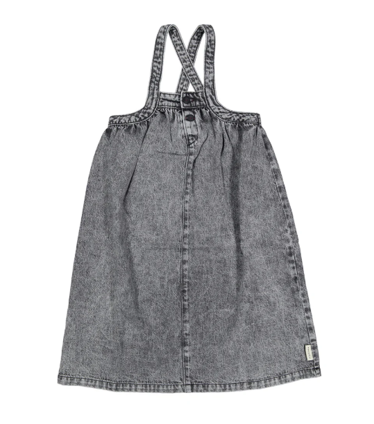 PIUPIUCHICK KNEE LENGTH DRESS W/STRAPS(6-12Y)