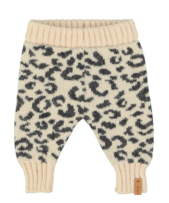 PIUPIUCHICK KNITTED BABY LEGGINGS (6M-24M)