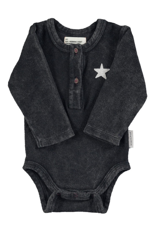 PIUPIUCHICK LONG SLEEVE BODYSUIT(6M-24M)