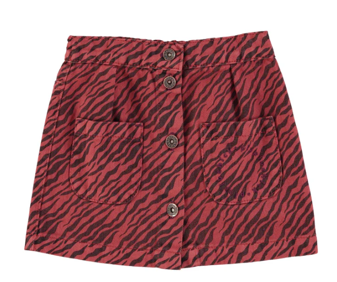 PIUPIUCHICK SHORT SKIRT (3-6Y)