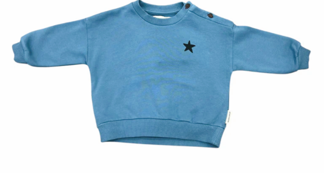 PIUPIUCHICK SWEATSHIRT W/LOGO PRINT (6M-12Y)