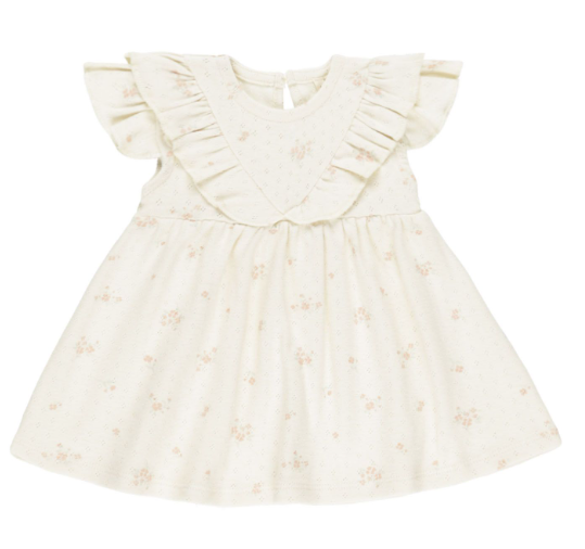 QUINCY MAE SLEEVELESS RUFFLE DRESS (18M-5Y)