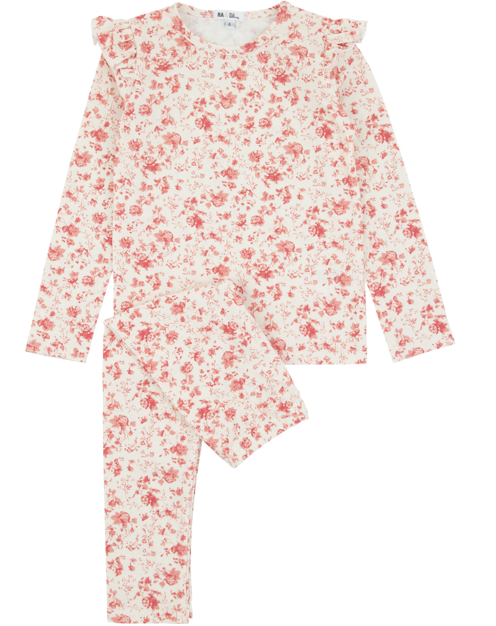 RA & DA ALL OVER FLORAL PAJAMAS (18M-10Y)