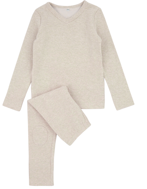 RA & DA BRUSHED RIBBED PAJAMAS (18M-12Y)