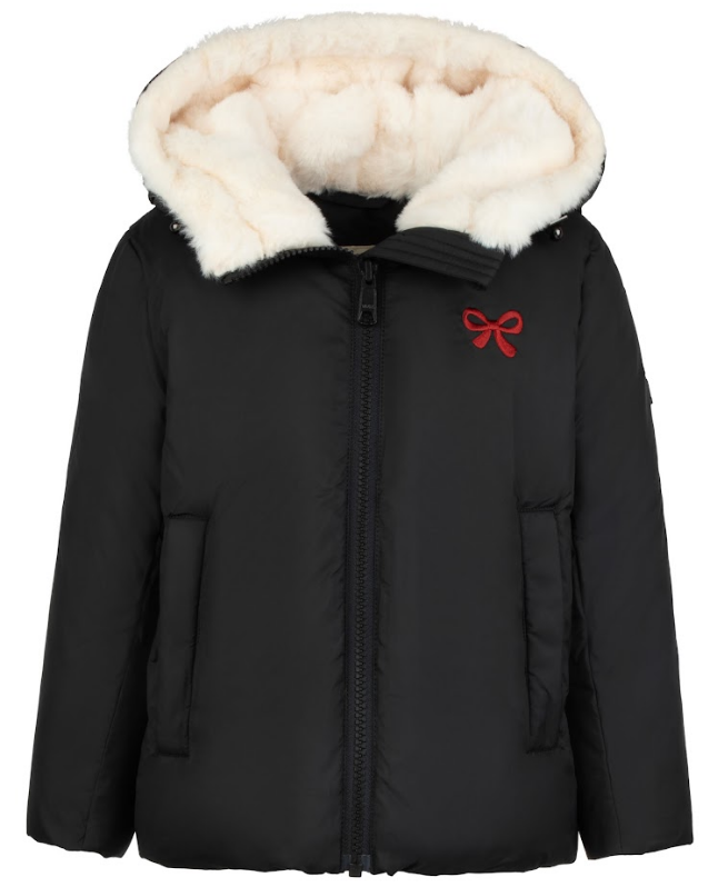 RAYGO EMBROIDERED HEART GIRLS JACKET(2-16Y)