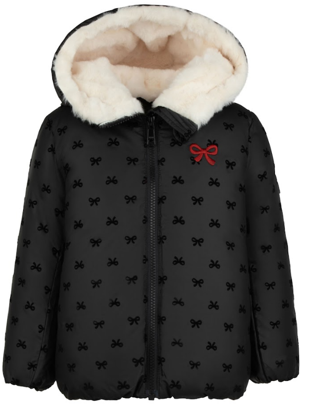 RAYGO EMBROIDERED ALL BOWS GIRL JACKET (18M-10Y)