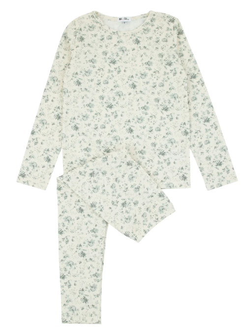 RA & DA ALL OVER FLORAL PAJAMAS (18M-10Y)