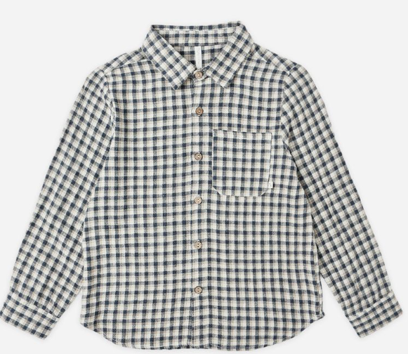 RYLEE & CRU COLLARED LS SHIRT (2-9Y)