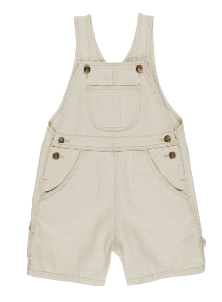 RYLEE & CRU DENIM SHORT OVERALLS (12M-24M)