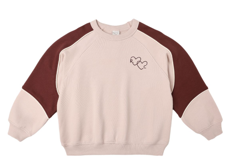 RYLEE & CRU PLAY PANELED SWEATSHIRT(2-14Y)