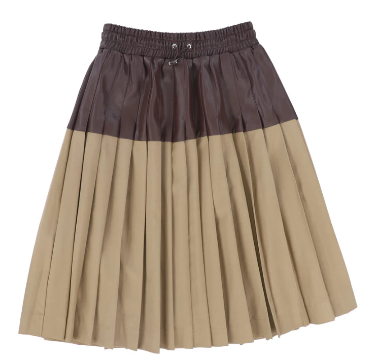 SOIR ROSE PLEATED SKIRT (XXS-XL)