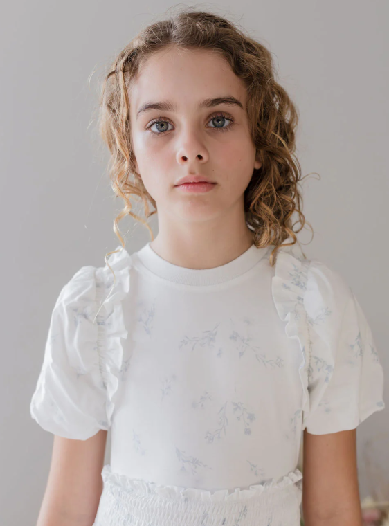 STEPH PRINT TSHIRT (12-18Y)