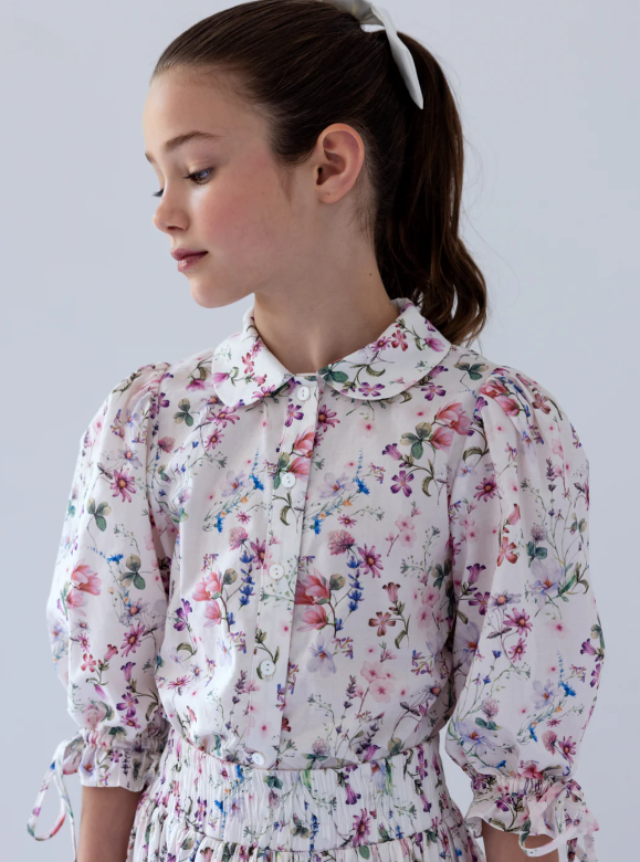 STEPH WHISPY VOILE BLOUSE (12-18Y)