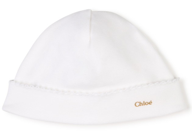 CHLOE FOOTIE W/HAT (3M-6M)