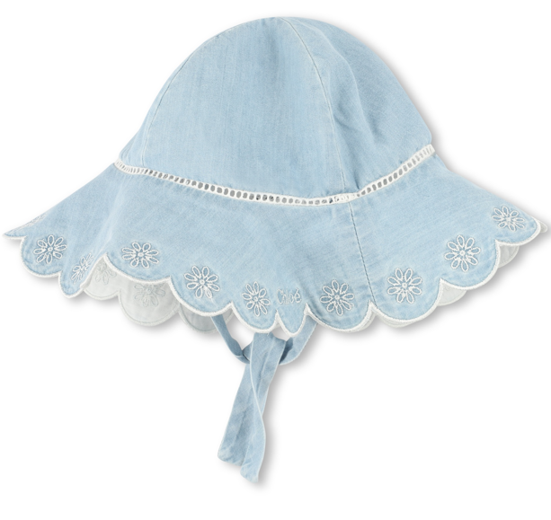 CHLOE DRESS & HAT SET (12M-18M)