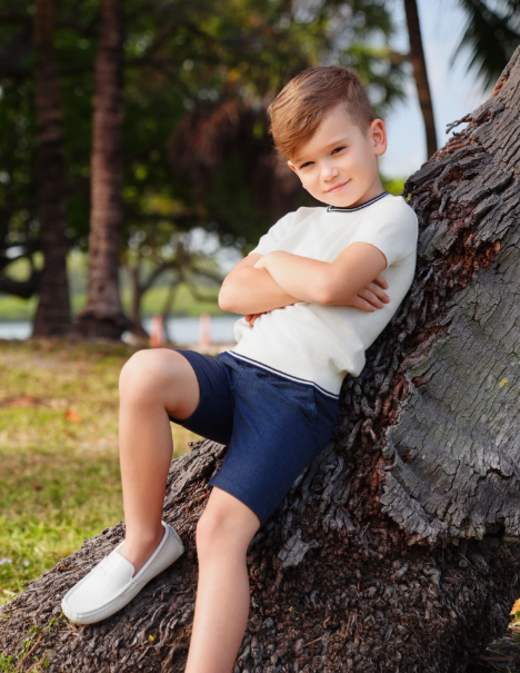 MOTU HAYES PLAID SHORTS (3-6Y)