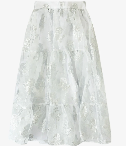 CAROLINE BOSMANS CRUNCH ROSE SKIRT (12-L)