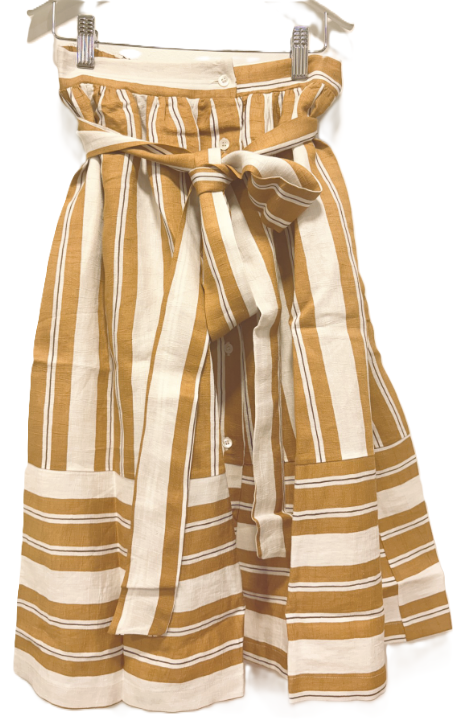 TANGERINE VOLUMIZED MIDI SKIRT (12-16Y)