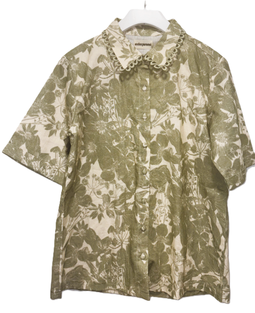 ATELIER PARSMEI SHORT SLEEVE BOX SHIRT (12-20Y)