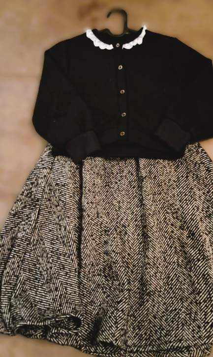 LCF KNIT LACE CARDIGAN (12-M)