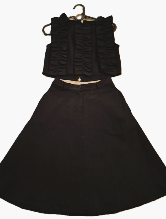 LCF DENIM SKIRT (10-M)