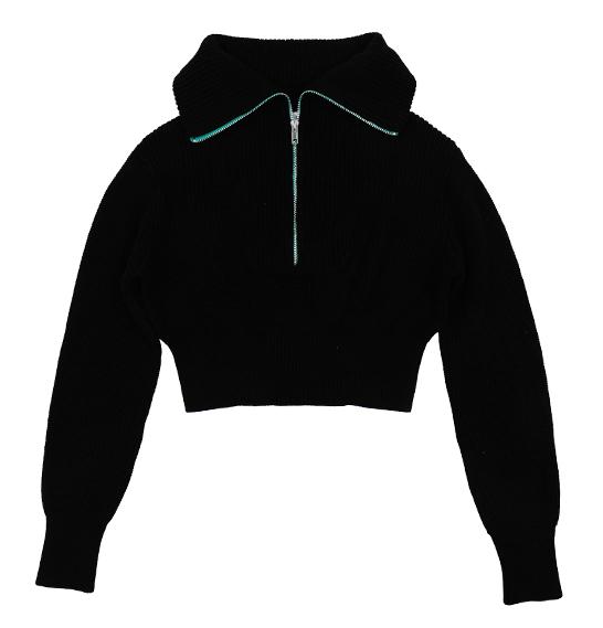 LUNA MAE VERA ZIP SWEATER (XS-XL)