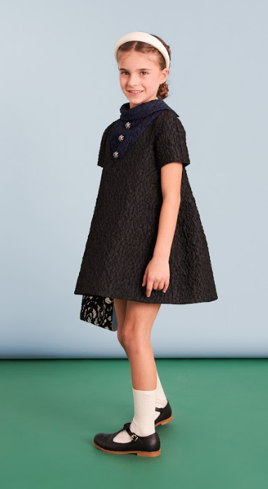 MIMISOL EMBELLISHED DRESS (3-16A)