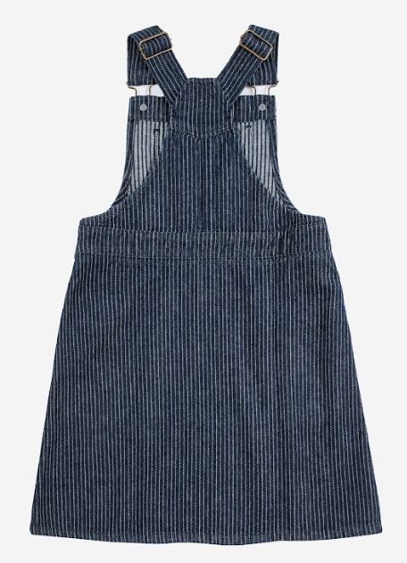 BOBO CHOSES TIC TAC TOE DENIM DRESS (2-9Y)