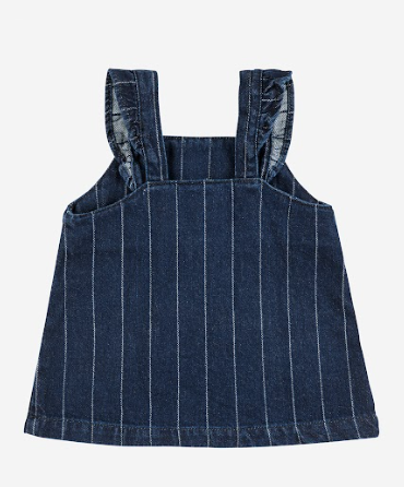 BOBO CHOSES CHOO CHOO DENIM DRESS(18M-24M)