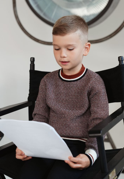 MOTU DREW SWEATER (2-16Y)