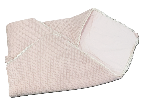 LATTE BABY LACE COVER BLANKET (OS)