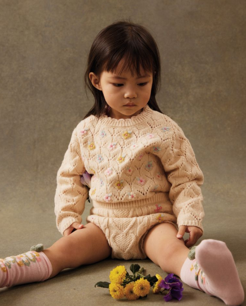 LOUISE MISHA CARDIGAN W/ BLOOMERS (6M-24M)