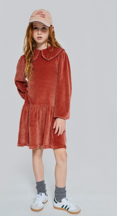 MIPOUNET AURORA VELVET DRESS (2-12Y)