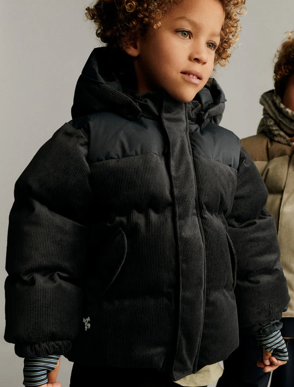 WHEAT MADS PUFFER JACKET (3-10Y)