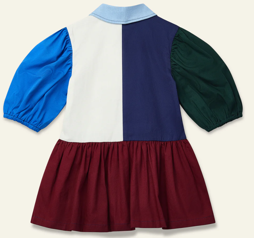 WYNKEN BEAU COLLAR DRESS (2-8Y)
