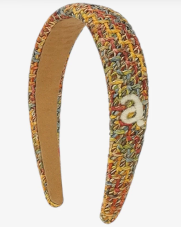 ARCHI RAFFIA HEADBAND (OS)