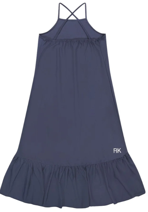 RETRO KID MAE CRISS CROSS MAXI DRESS (3-16Y)