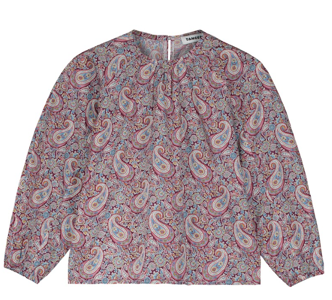 TANGERINE LIBERTY PUFF SLEEVE BLOUSE (10-16Y)