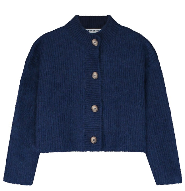 TANGERINE ROUND NECK CARDIGAN (10-16Y)