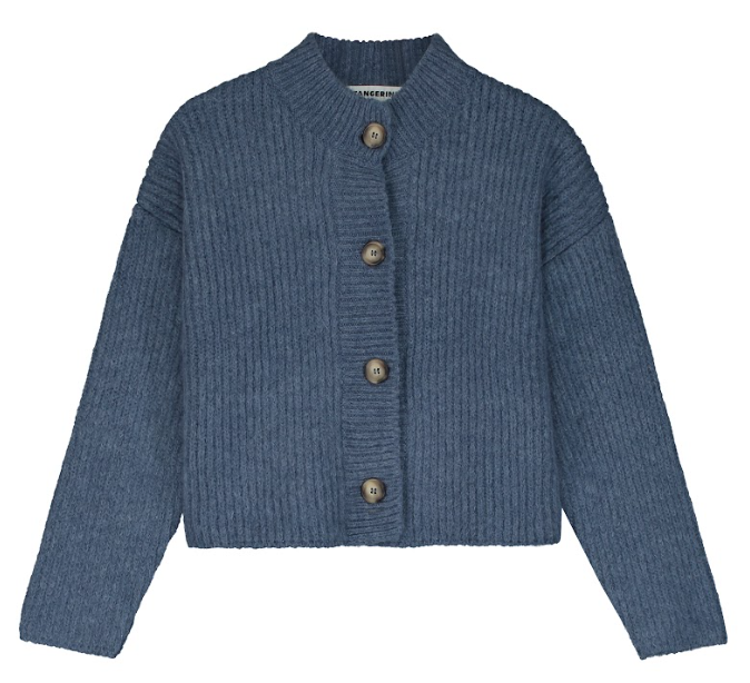 TANGERINE ROUND NECK CARDIGAN (10-16Y)