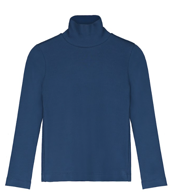 TANGERINE TURTLENECK TOP (10-16Y)