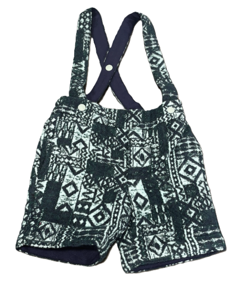 TIA CIBANI BLOOM TUFTED BERMUDAS (2-6Y)