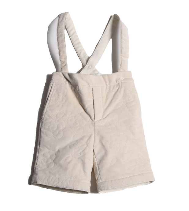 TIA CIBANI BLOOM TUFTED BERMUDAS (2-6Y)