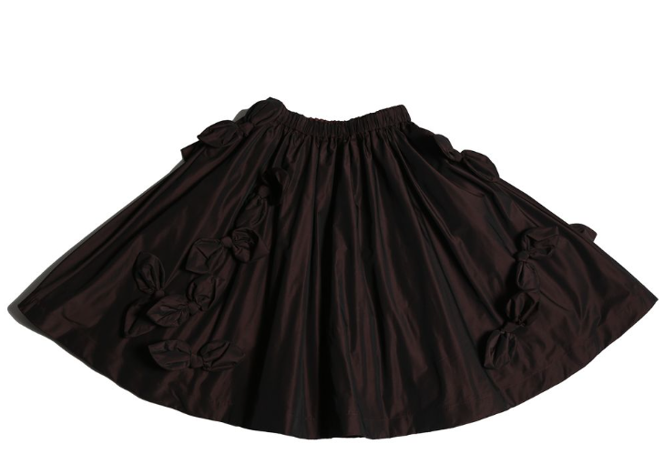 TIA CIBANI ESTRELLA BOW SKIRT (11-16Y)